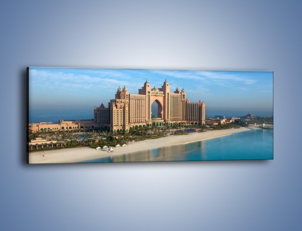 Obraz na płótnie – Atlantis Hotel w Dubaju – jednoczęściowy panoramiczny AM341