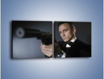 Obraz na płótnie – Bond. james bond – dwuczęściowy kwadratowy poziomy L239