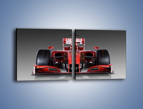 Obraz na płótnie – Scuderia Ferrari Formula 1 – dwuczęściowy kwadratowy poziomy TM061