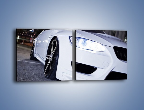 Obraz na płótnie – BMW E92 M3 Coupe – dwuczęściowy kwadratowy poziomy TM089