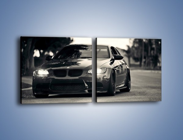 Obraz na płótnie – BMW M3 – dwuczęściowy kwadratowy poziomy TM092