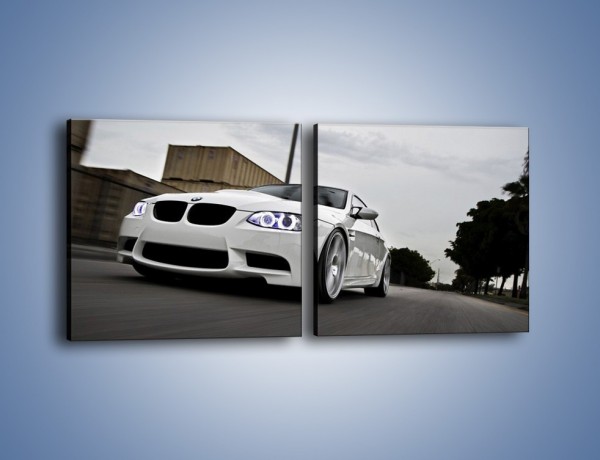 Obraz na płótnie – BMW M3 E92 Tuning – dwuczęściowy kwadratowy poziomy TM122