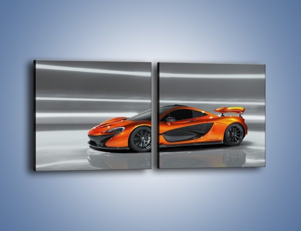 Obraz na płótnie – McLaren P1 Concept – dwuczęściowy kwadratowy poziomy TM142