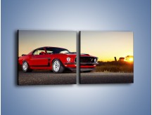 Obraz na płótnie – Ford Boss 302 Mustang – dwuczęściowy kwadratowy poziomy TM170