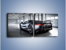 Obraz na płótnie – Jaguar C-X75 – dwuczęściowy kwadratowy poziomy TM201