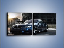 Obraz na płótnie – BMW E92 M3 – dwuczęściowy kwadratowy poziomy TM213