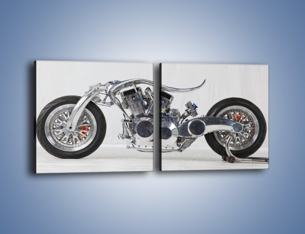 Obraz na płótnie – Niepowtarzalny motocykl – dwuczęściowy kwadratowy poziomy TM228