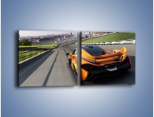 Obraz na płótnie – McLaren P1 – dwuczęściowy kwadratowy poziomy TM234