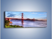 Obraz na płótnie – Most Golden Gate w San Francisco – jednoczęściowy panoramiczny AM444