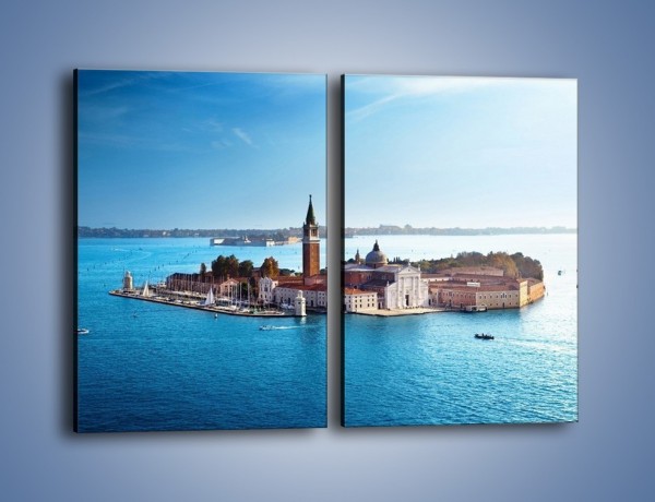 Obraz na płótnie – Wyspa San Giorgio Maggiore – dwuczęściowy prostokątny pionowy AM380