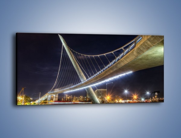 Obraz na płótnie – Harbor Drive Pedestrian Bridge – jednoczęściowy panoramiczny AM578
