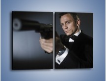 Obraz na płótnie – Bond. james bond – dwuczęściowy prostokątny pionowy L239