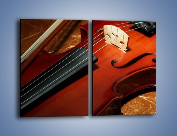 Obraz na płótnie – Instrument i muzyka poważna – dwuczęściowy prostokątny pionowy O025