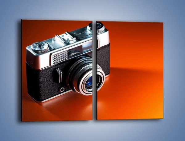 Obraz na płótnie – Świat widziany okiem aparatu – dwuczęściowy prostokątny pionowy O155