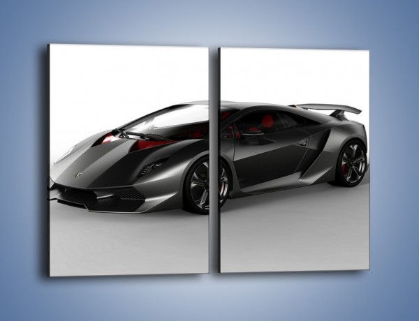 Obraz na płótnie – Lamborghini Sesto Elemento Concept – dwuczęściowy prostokątny pionowy TM060