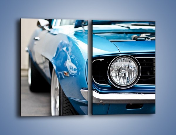 Obraz na płótnie – Ford Mustang Muscle Car – dwuczęściowy prostokątny pionowy TM101