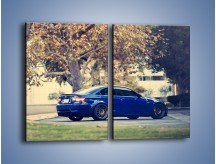 Obraz na płótnie – BMW M3 Coupe E92 – dwuczęściowy prostokątny pionowy TM114 Obraz na płótnie – BMW M3 Coupe E92 – dwuczęściowy prostokątny pionowy TM114