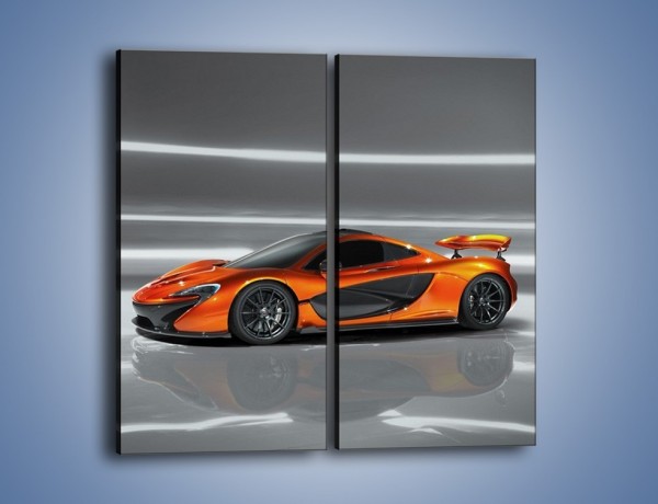 Obraz na płótnie – McLaren P1 Concept – dwuczęściowy prostokątny pionowy TM142