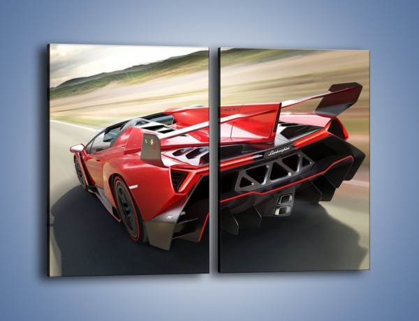 Obraz na płótnie – Lamborghini Veneno Roadster – dwuczęściowy prostokątny pionowy TM211