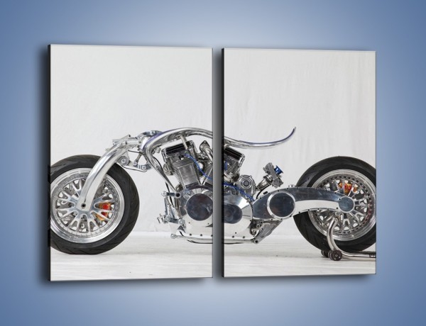 Obraz na płótnie – Niepowtarzalny motocykl – dwuczęściowy prostokątny pionowy TM228