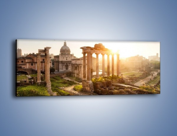 Obraz na płótnie – Starożytna architektura Rzymu – jednoczęściowy panoramiczny AM638