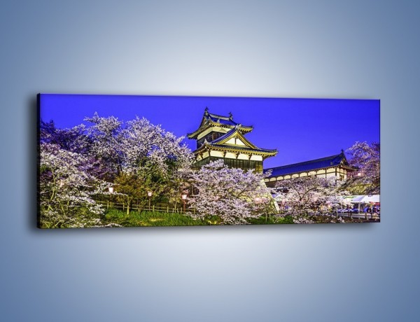 Obraz na płótnie – Zamek Yoshida-Kōriyama – jednoczęściowy panoramiczny AM676