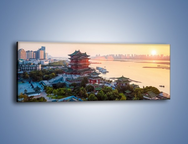 Obraz na płótnie – Pavilion of Prince Teng w Chinach – jednoczęściowy panoramiczny AM728