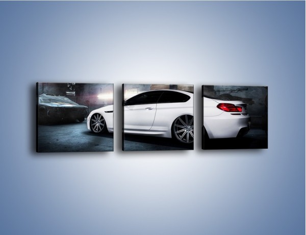 Obraz na płótnie – BMW M6 F13 w garażu – trzyczęściowy TM165W1