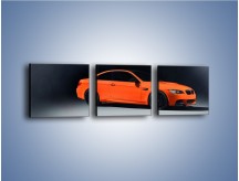 Obraz na płótnie – BMW M3 E92 Coupe Orange – trzyczęściowy TM168W1