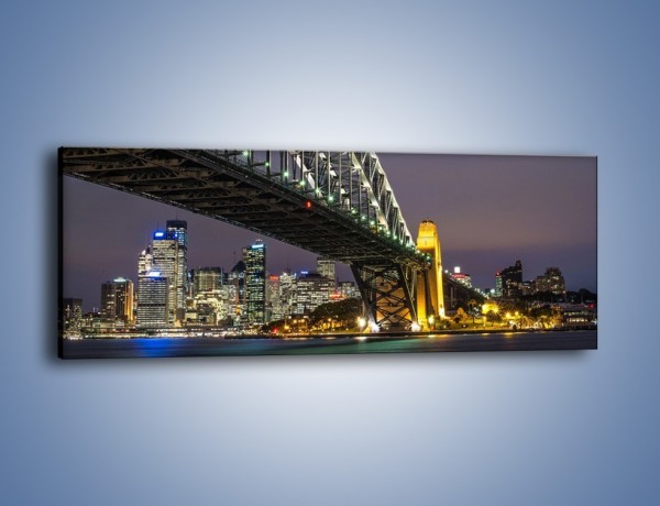 Obraz na płótnie – Sydney Harbour Bridge – jednoczęściowy panoramiczny AM803