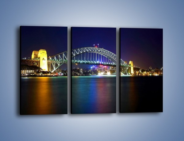 Obraz na płótnie – Sydney Harbour Bridge – trzyczęściowy AM629W2