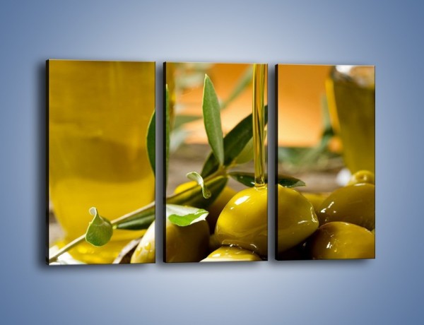 Obraz na płótnie – Oliwa z oliwek – trzyczęściowy JN195W2