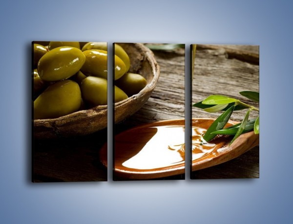 Obraz na płótnie – Bogactwa wydobyte z oliwek – trzyczęściowy JN270W2