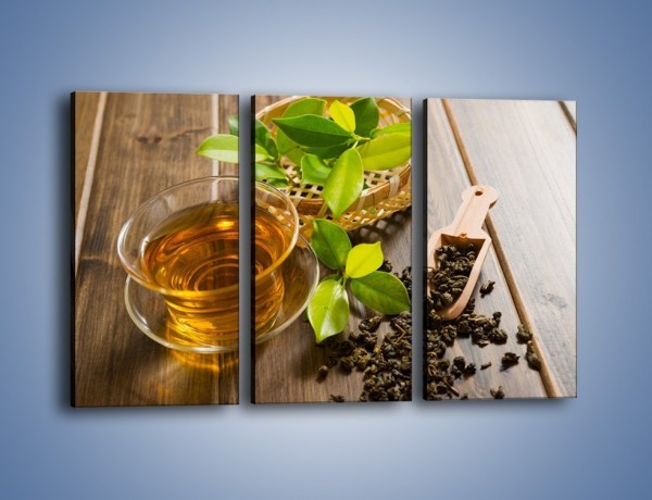 Obraz na płótnie – Herbata mięta i nie tylko – trzyczęściowy JN592W2