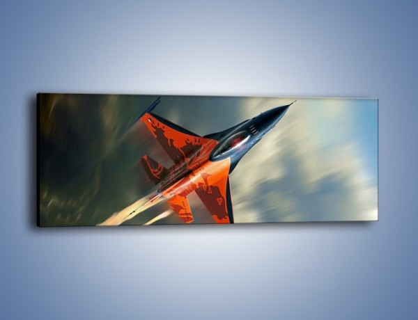 Obraz na płótnie – Szybki jak błyskawica – jednoczęściowy panoramiczny GR154