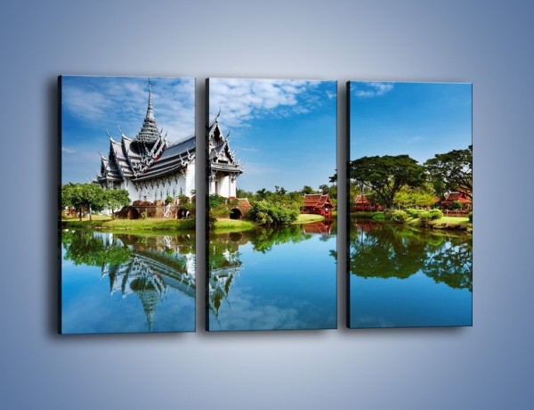 Obraz na płótnie – Wspomnienia z tajlandii – trzyczęściowy KN416W2