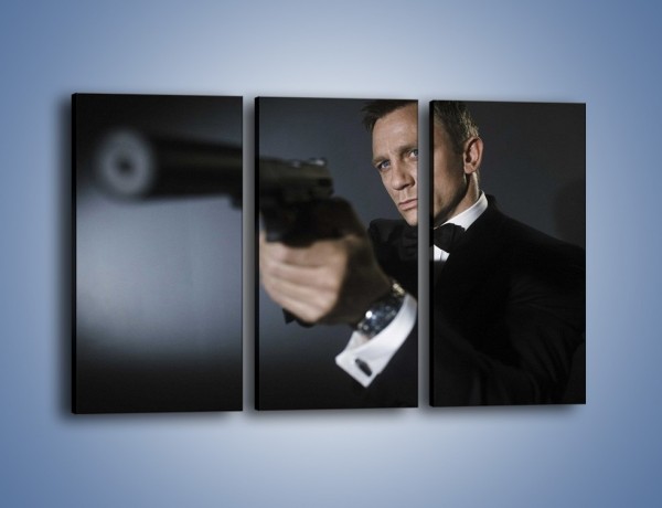 Obraz na płótnie – Bond. james bond – trzyczęściowy L239W2