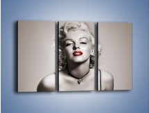 Obraz na płótnie – Seksapil marilyn monroe – trzyczęściowy L342W2