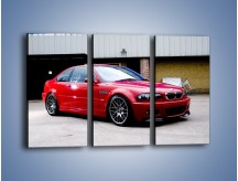 Obraz na płótnie – BMW M3 E46 Coupe – trzyczęściowy TM125W2