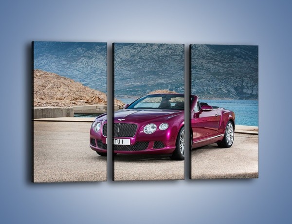 Obraz na płótnie – Bentley Continental Speed GT – trzyczęściowy TM187W2