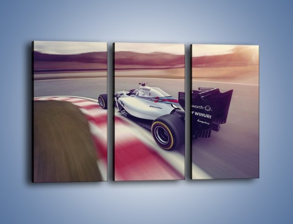 Obraz na płótnie – Formula 1 Williams Martini Racing – trzyczęściowy TM212W2