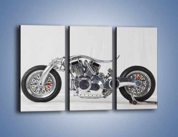 Obraz na płótnie – Niepowtarzalny motocykl – trzyczęściowy TM228W2