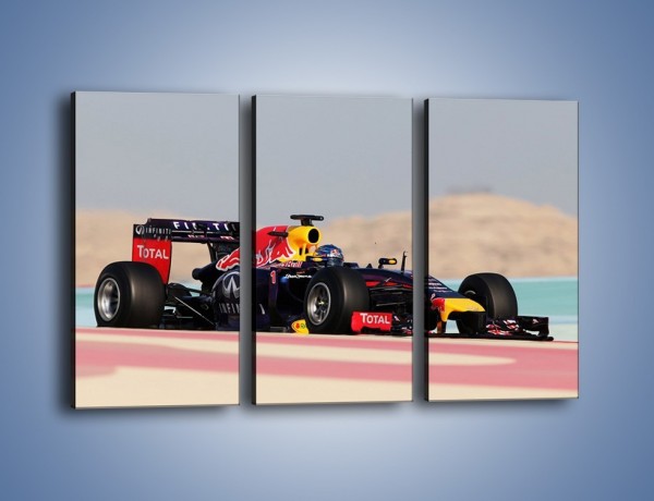 Obraz na płótnie – F1 Infiniti Red Bull – trzyczęściowy TM241W2