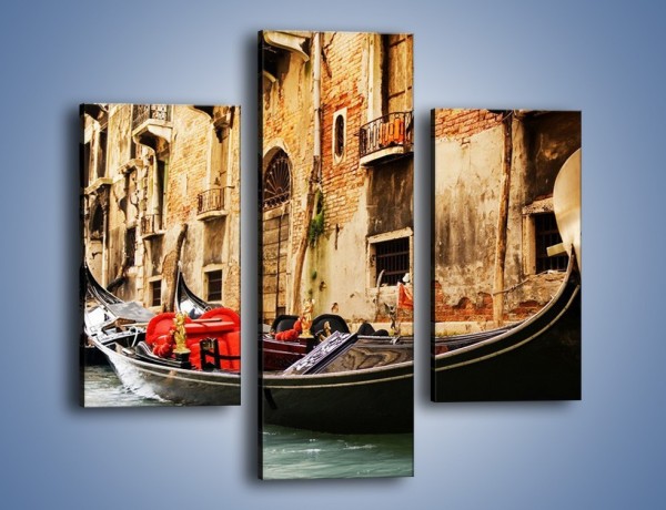 Obraz na płótnie – Wenecka gondola – trzyczęściowy AM286W3
