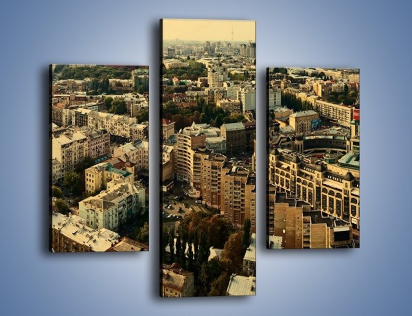 Obraz na płótnie – Panorama Kijowa – trzyczęściowy AM326W3