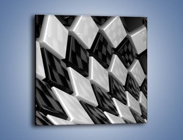 Obraz na płótnie – Czarne czy białe – jednoczęściowy kwadratowy GR425