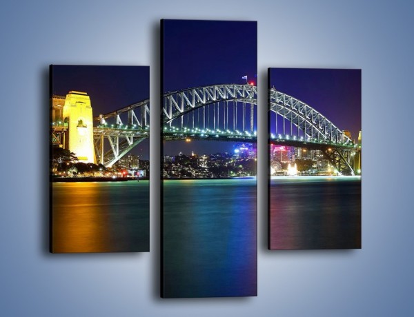 Obraz na płótnie – Sydney Harbour Bridge – trzyczęściowy AM629W3