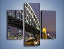 Obraz na płótnie – Sydney Harbour Bridge – trzyczęściowy AM803W3