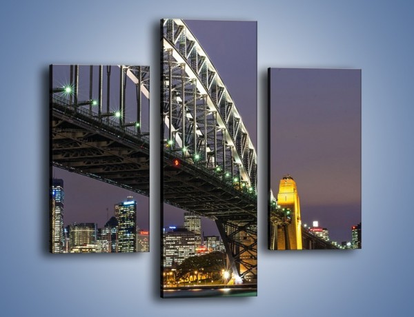 Obraz na płótnie – Sydney Harbour Bridge – trzyczęściowy AM803W3