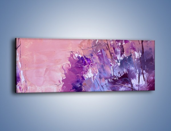 Obraz na płótnie – Mocna barwa fioletu – jednoczęściowy panoramiczny GR472